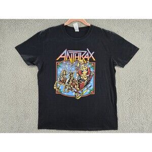 Anthrax Band Mens XL Not Man Christmas Is Coming Family T-Shirt